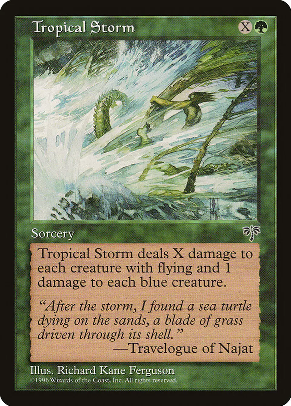 Tropical Storm (Retro Frame) 1
