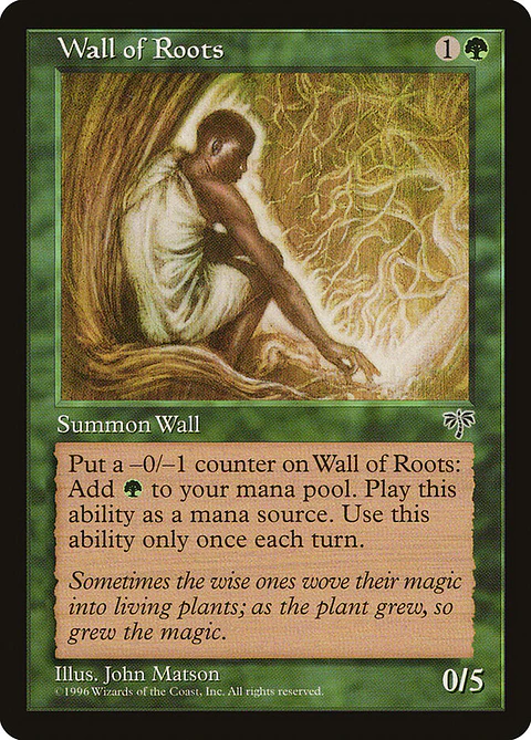 Wall of Roots (Retro Frame)