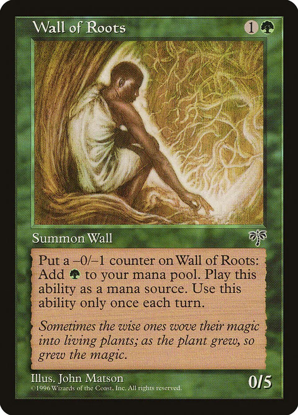 Wall of Roots (Retro Frame) 1