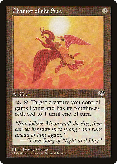 Chariot of the Sun (Retro Frame)