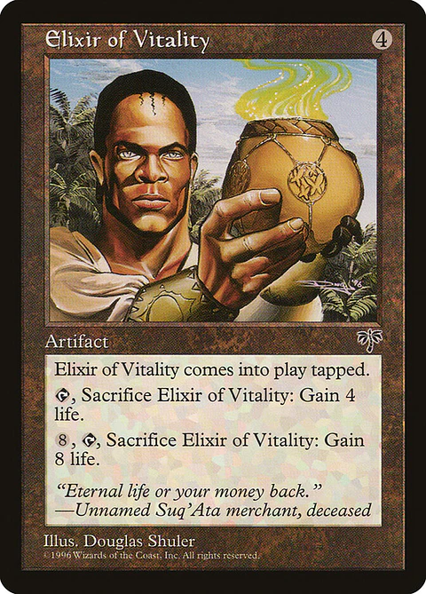 Elixir of Vitality (Retro Frame)