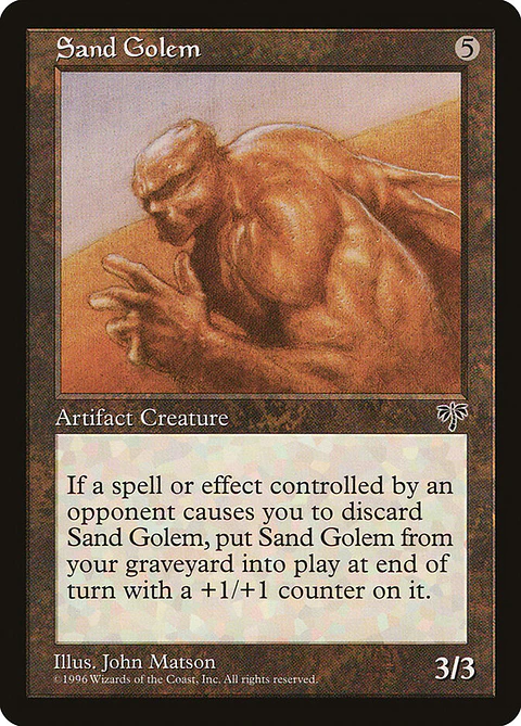 Sand Golem (Retro Frame)