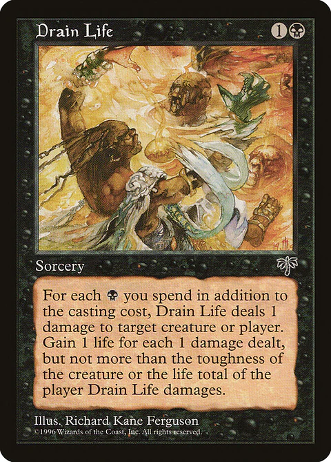 Drain Life (Retro Frame)