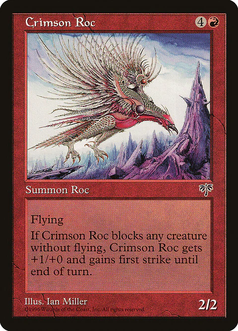 Crimson Roc (Retro Frame)