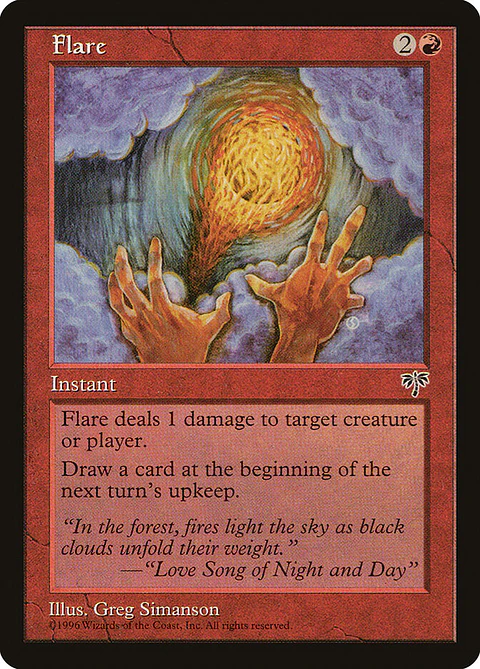 Flare (Retro Frame)