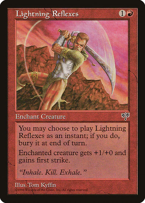 Lightning Reflexes (Retro Frame)