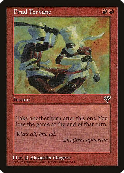 Final Fortune (Retro Frame)