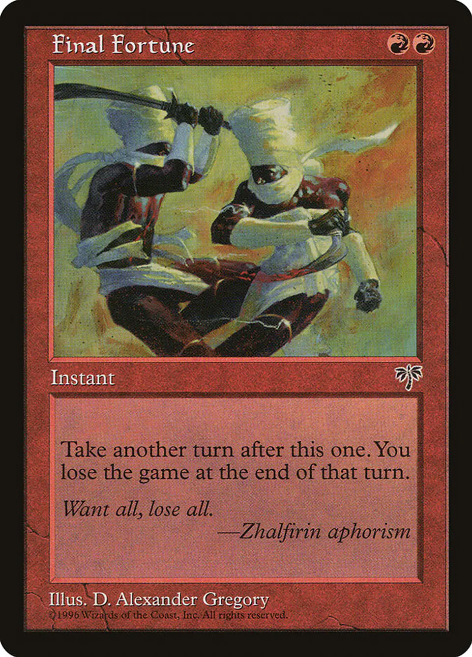 Final Fortune (Retro Frame) 1