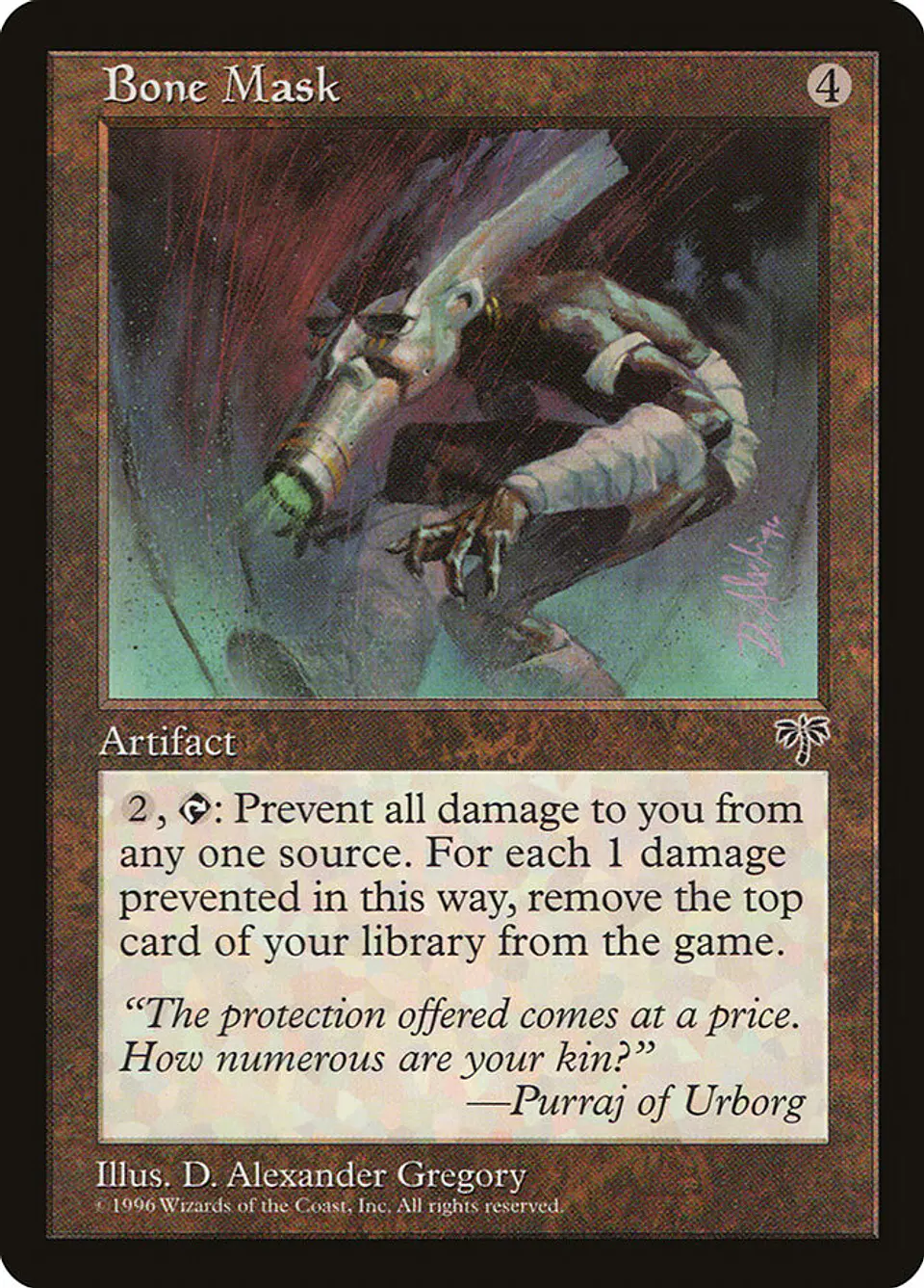 Bone Mask (Retro Frame) 1