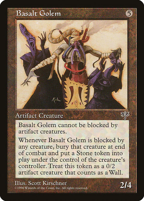 Basalt Golem (Retro Frame)