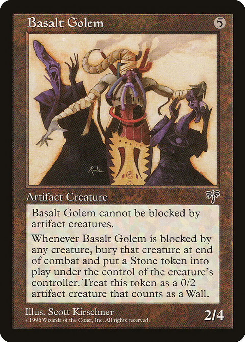 Basalt Golem (Retro Frame) 1