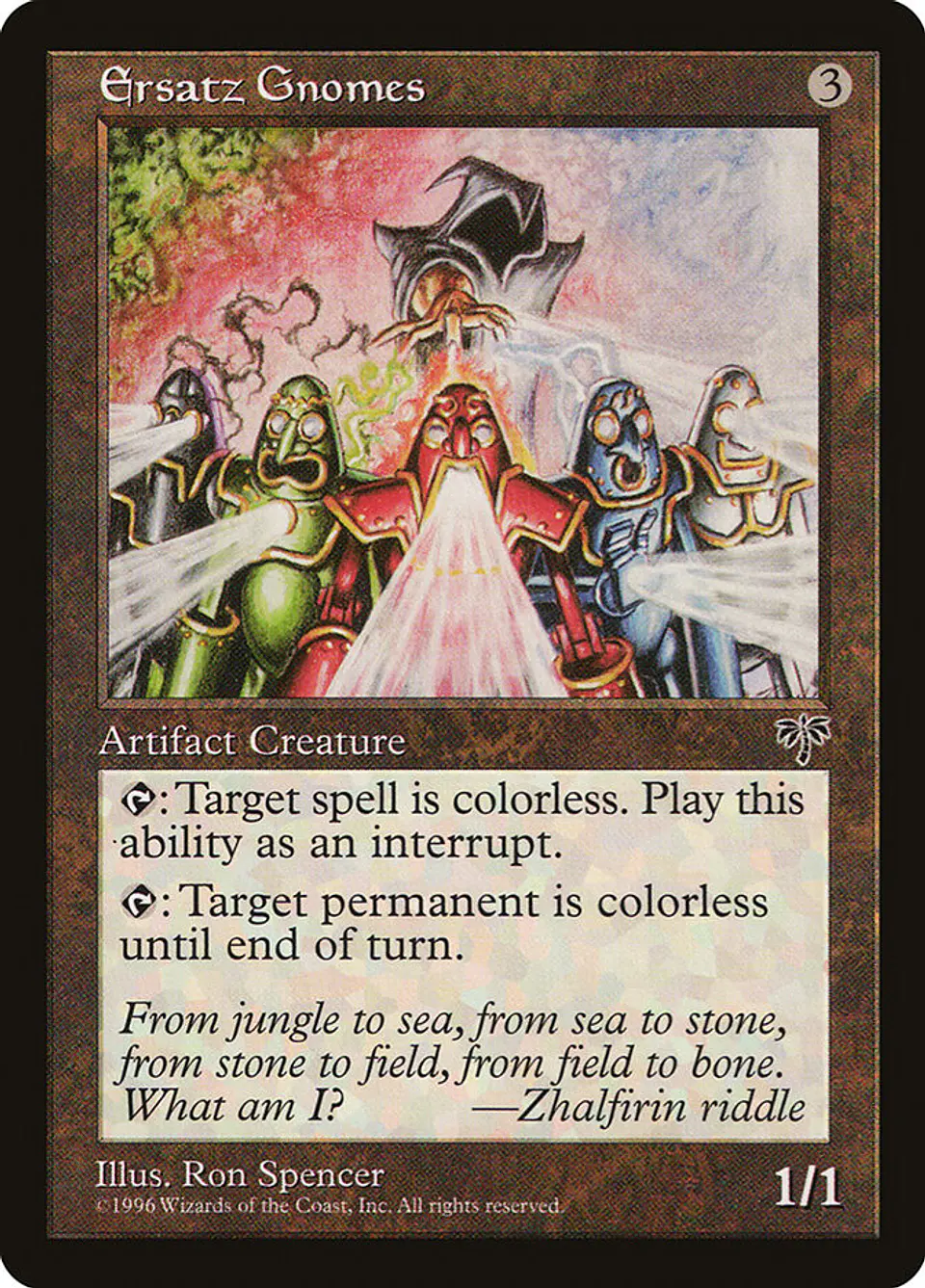 Ersatz Gnomes (Retro Frame) 1