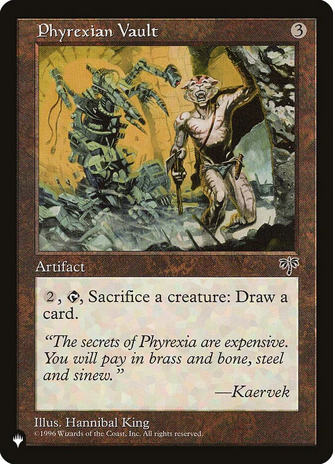 Phyrexian Vault (The List)