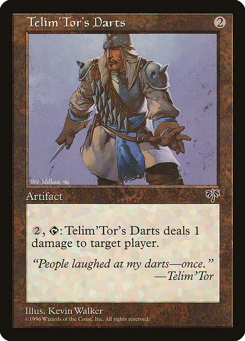 Telim'Tor's Darts (Retro Frame)