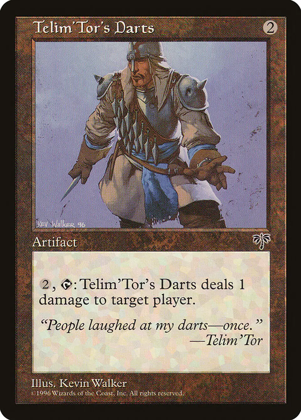 Telim'Tor's Darts (Retro Frame) 1