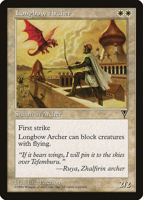 Longbow Archer (Retro Frame)