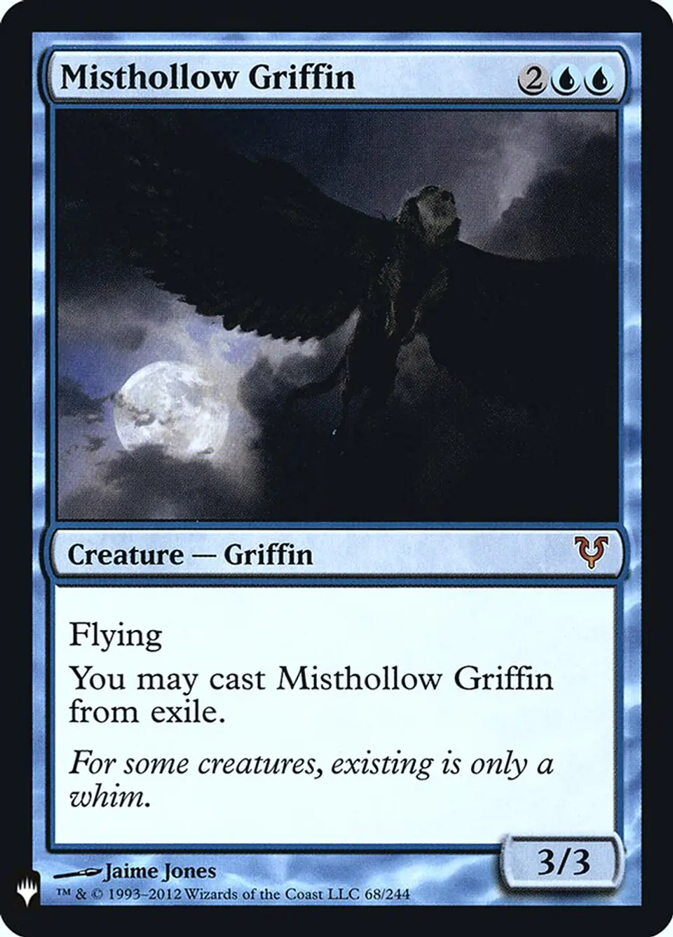 Misthollow Griffin (The List) 1