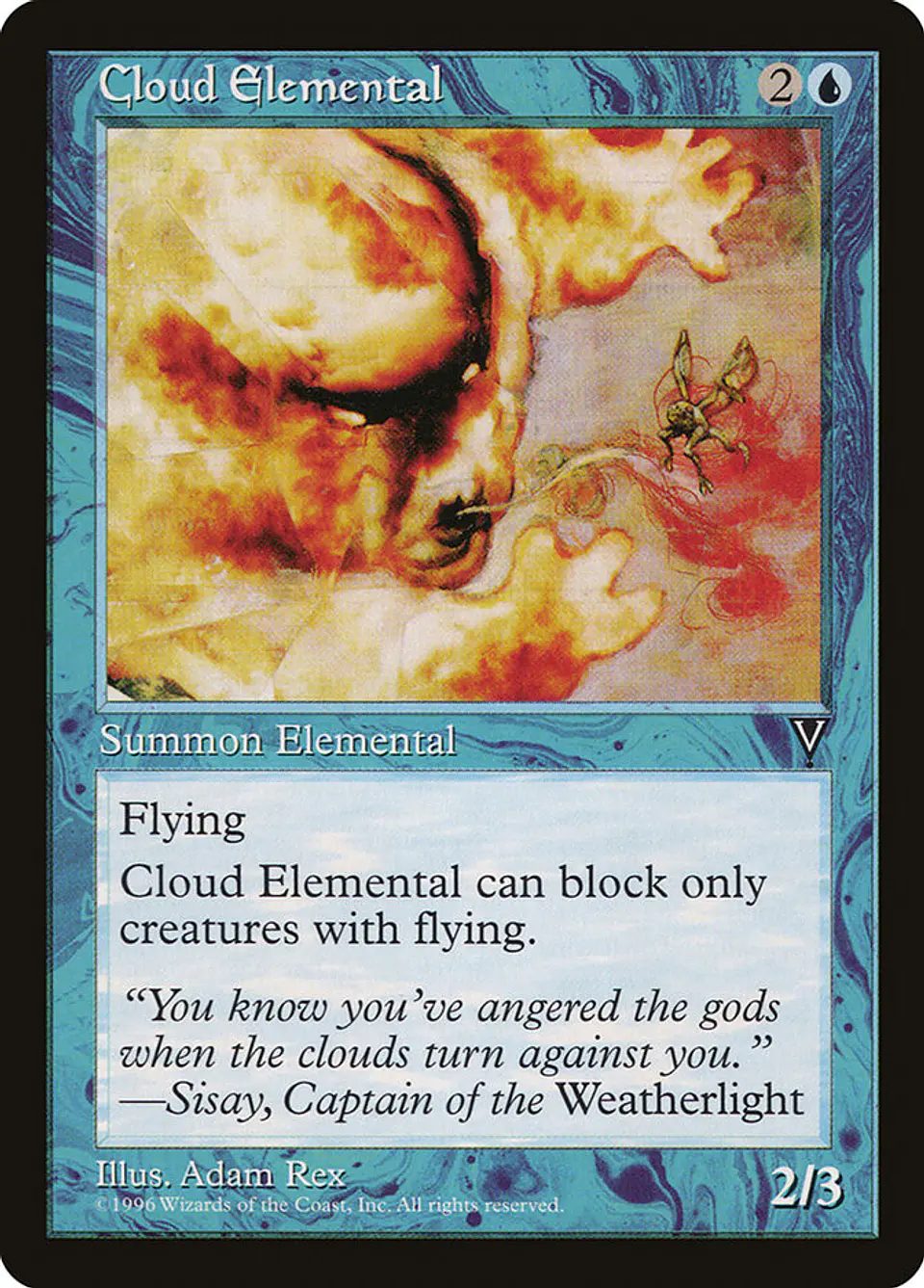 Cloud Elemental (Retro Frame) 1