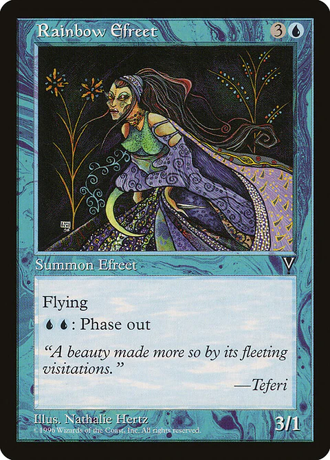Rainbow Efreet (Retro Frame)