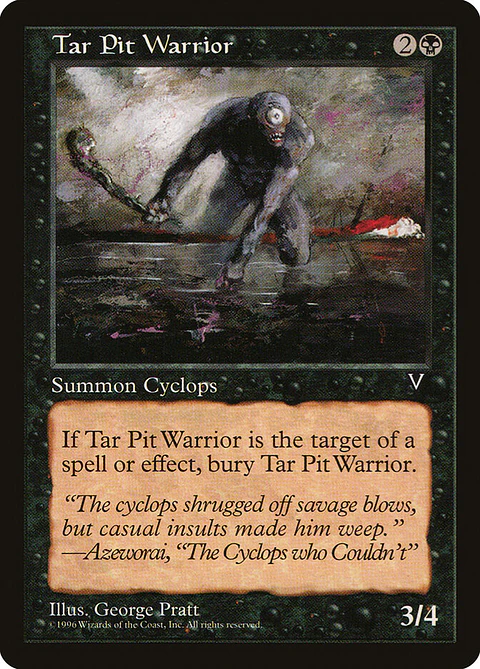 Tar Pit Warrior (Retro Frame)