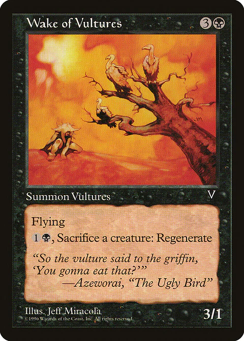 Wake of Vultures (Retro Frame)