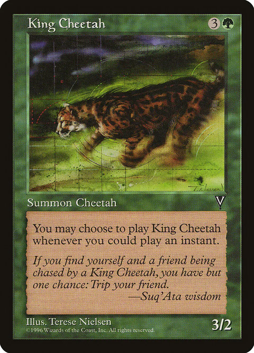 King Cheetah (Retro Frame) 1