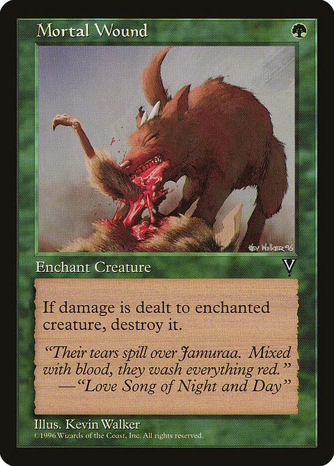 Mortal Wound (Retro Frame)