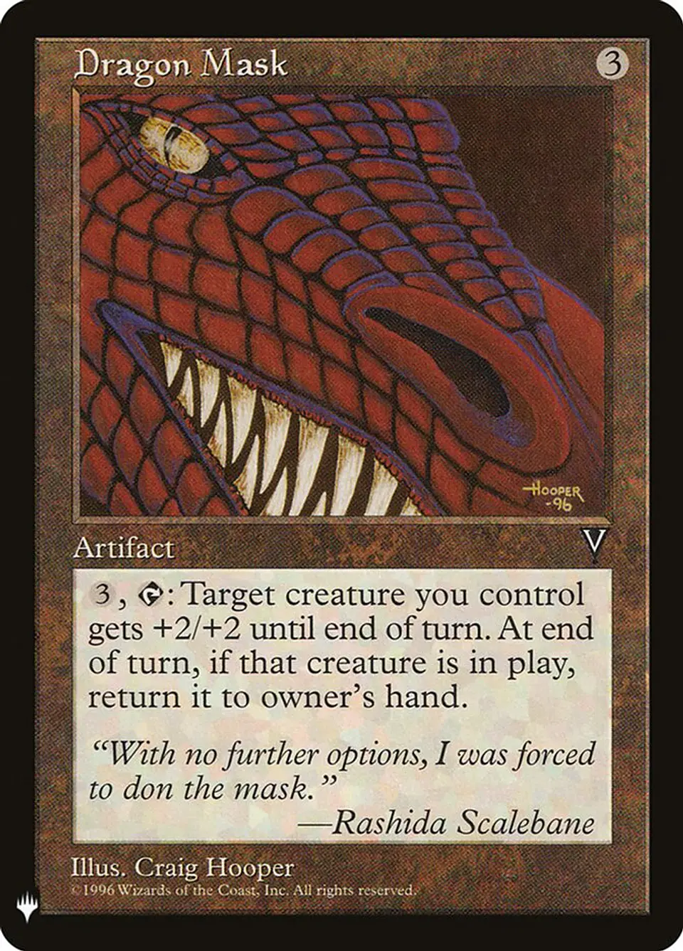 Dragon Mask (The List) 1