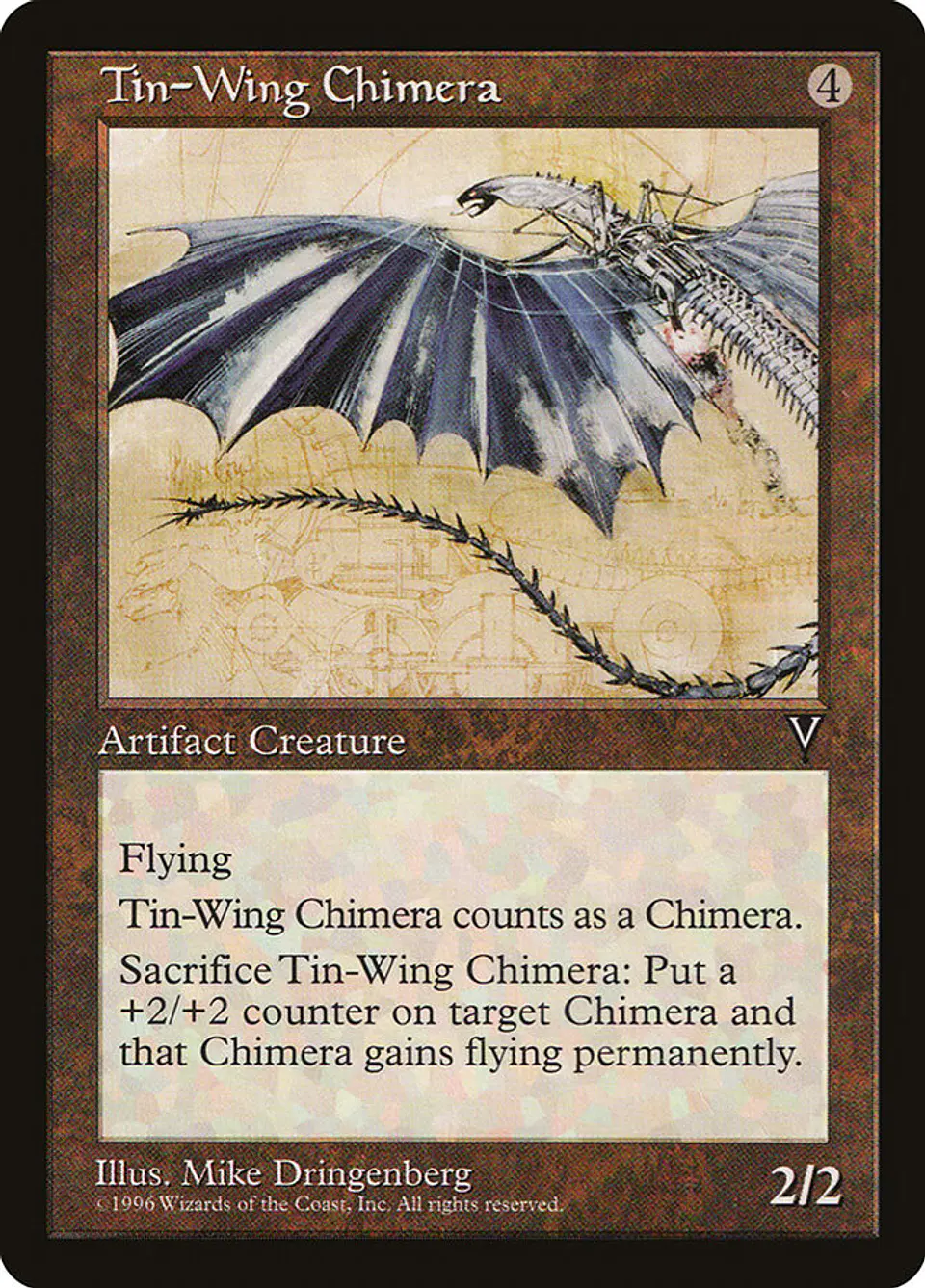 Tin-Wing Chimera (Retro Frame) 1