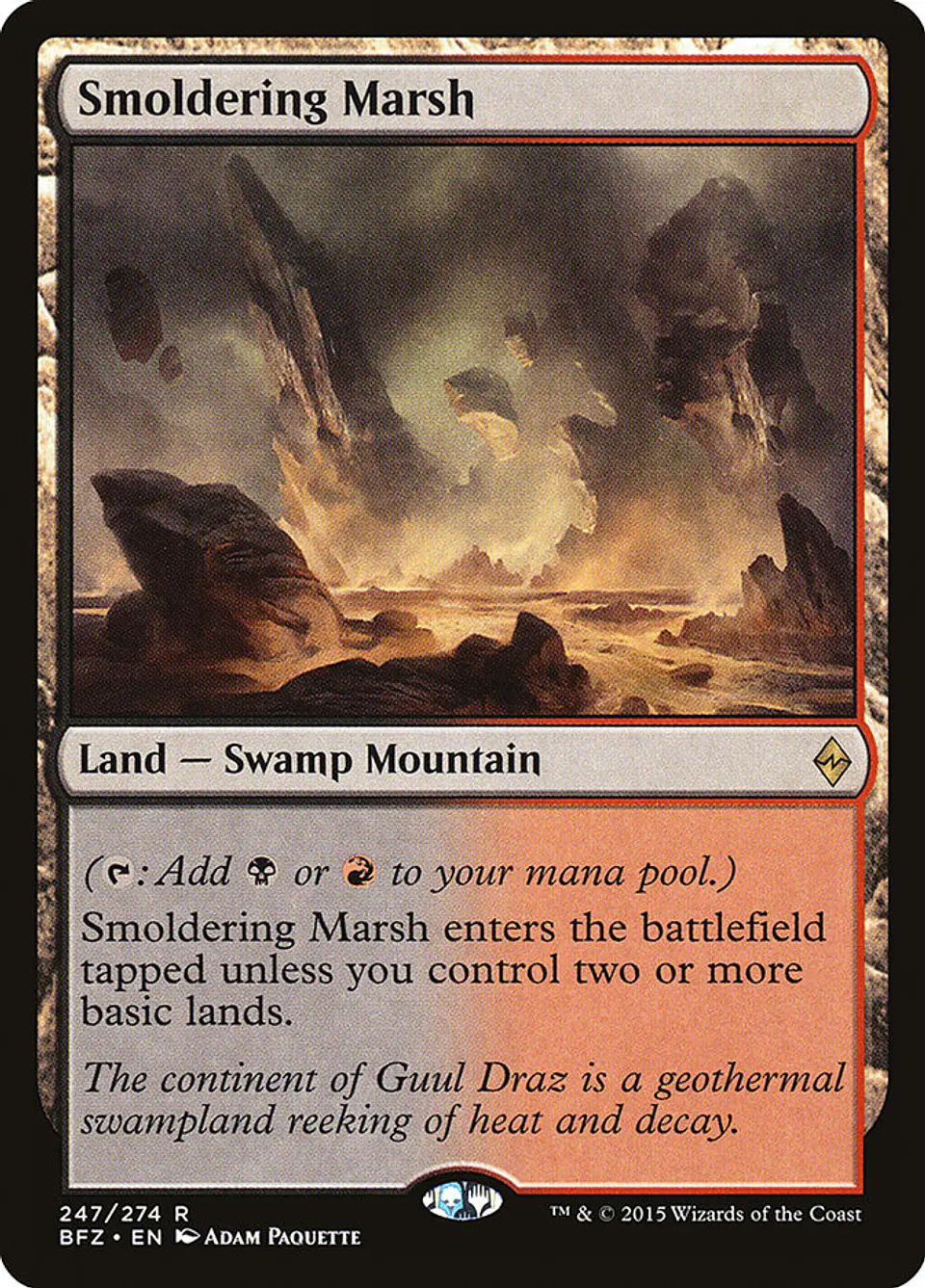 Smoldering Marsh 1