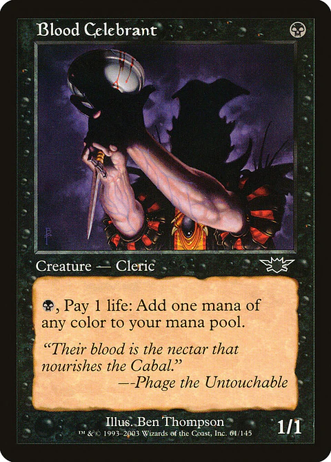 Blood Celebrant (Retro Frame)