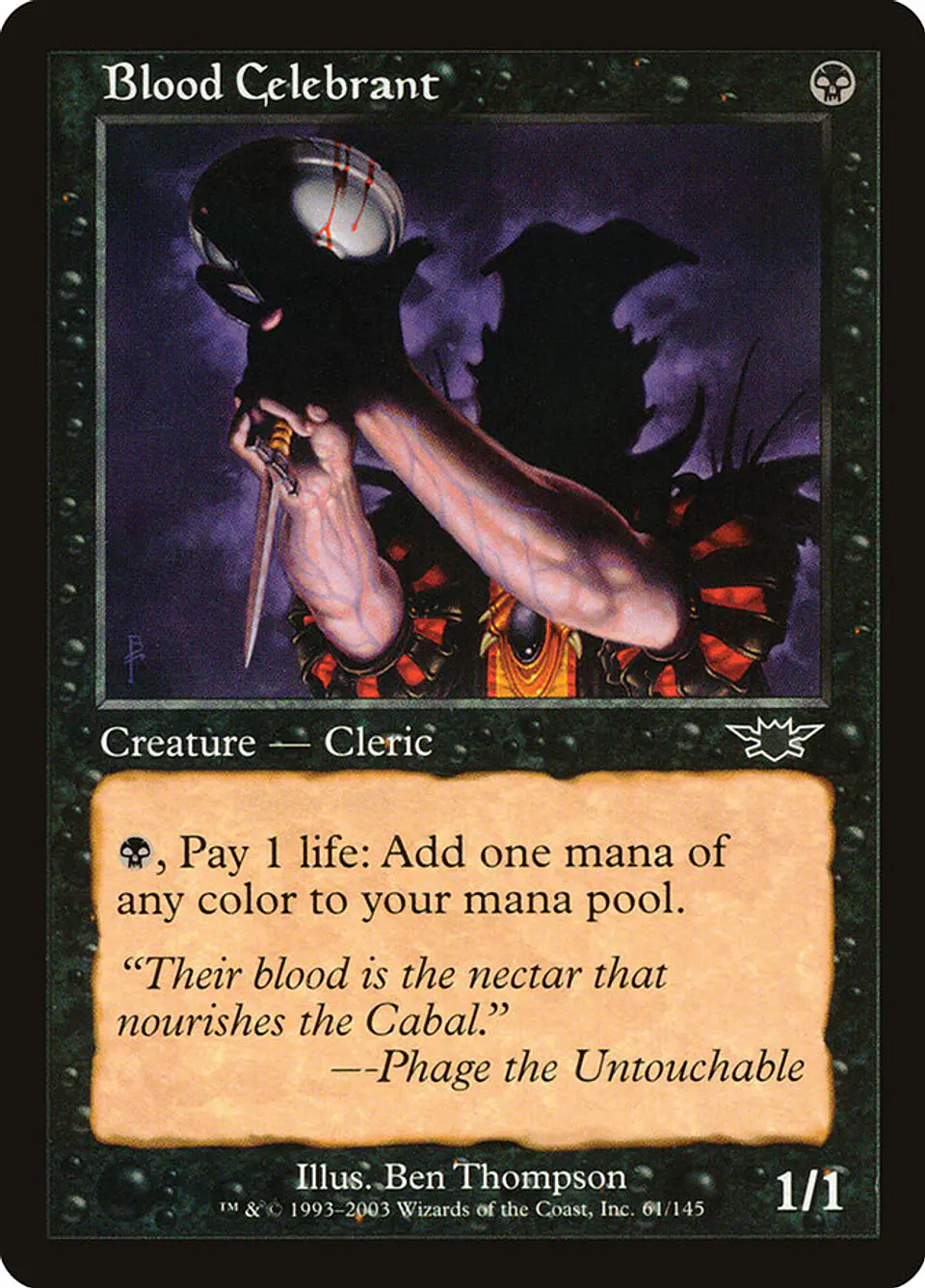 Blood Celebrant (Retro Frame) 1