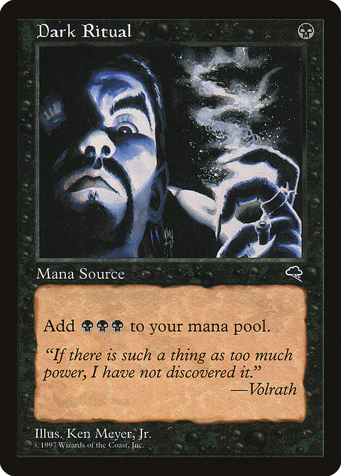 Dark Ritual (Retro Frame)