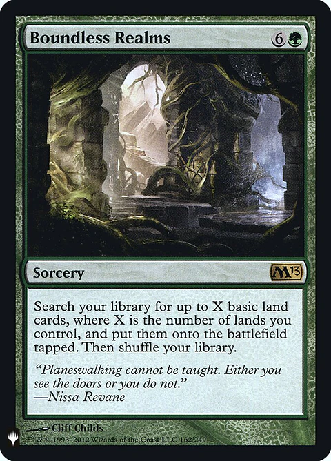 Boundless Realms (The List)