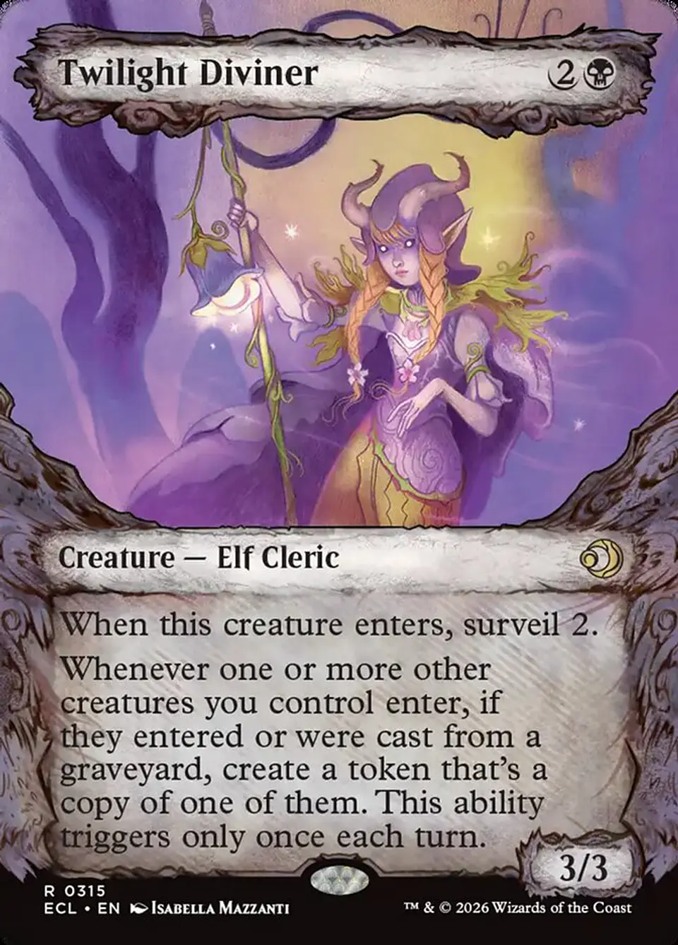 Twilight Diviner (Borderless) 1