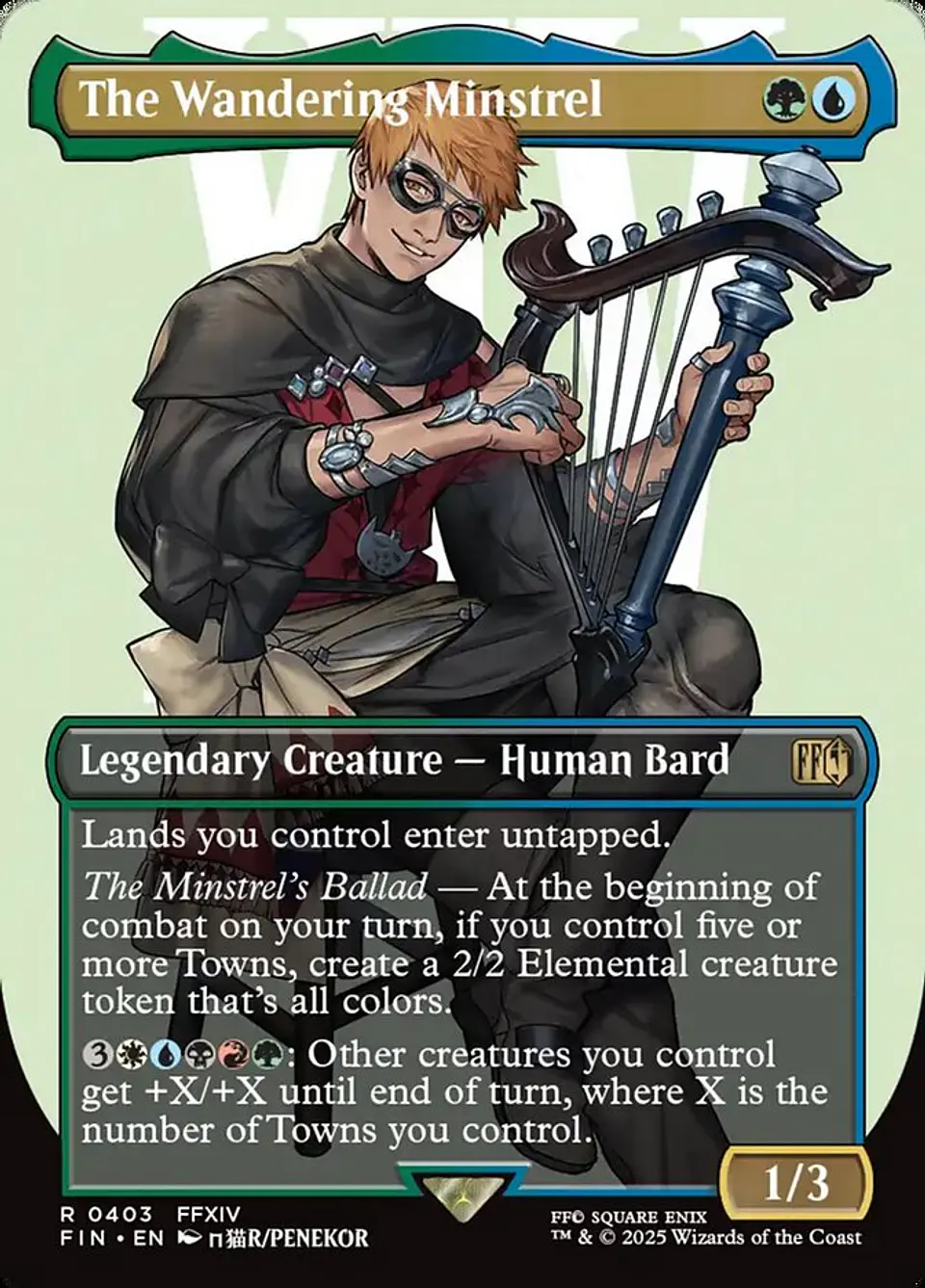 The Wandering Minstrel (Borderless) 1