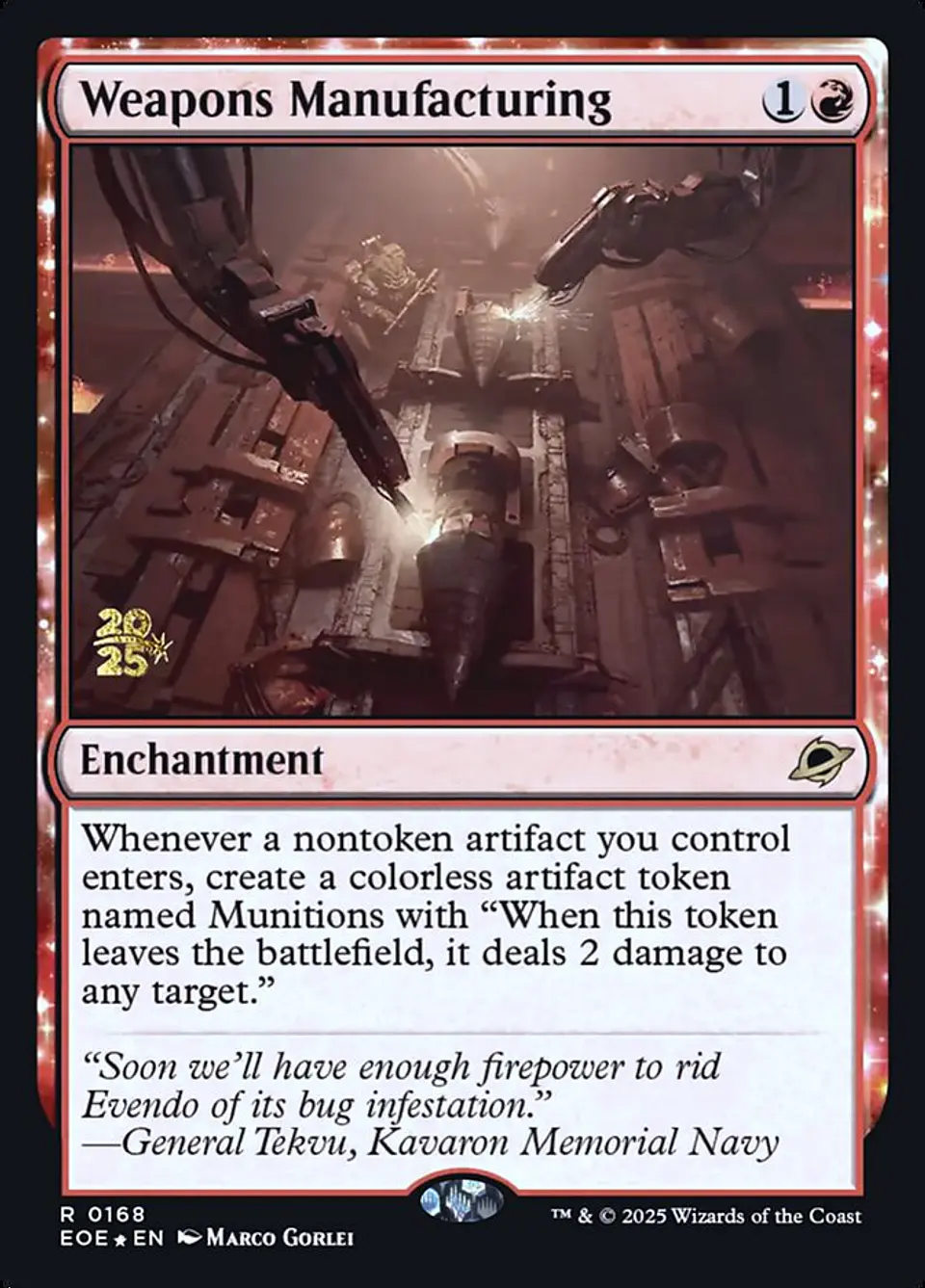 Weapons Manufacturing (Pre-release) 1