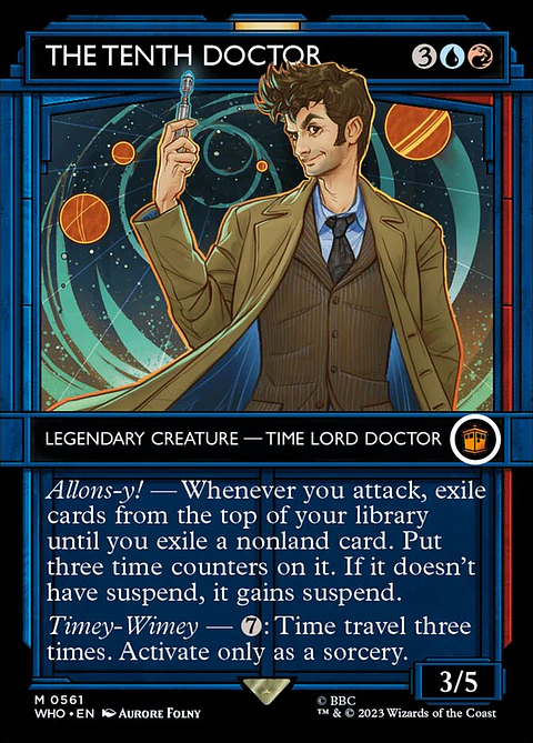 The Tenth Doctor (Borderless)