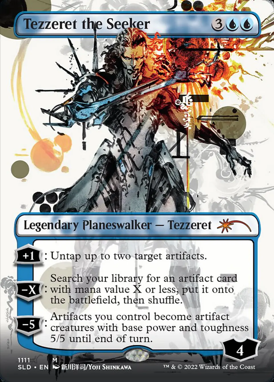 Tezzeret the Seeker (Borderless) 1