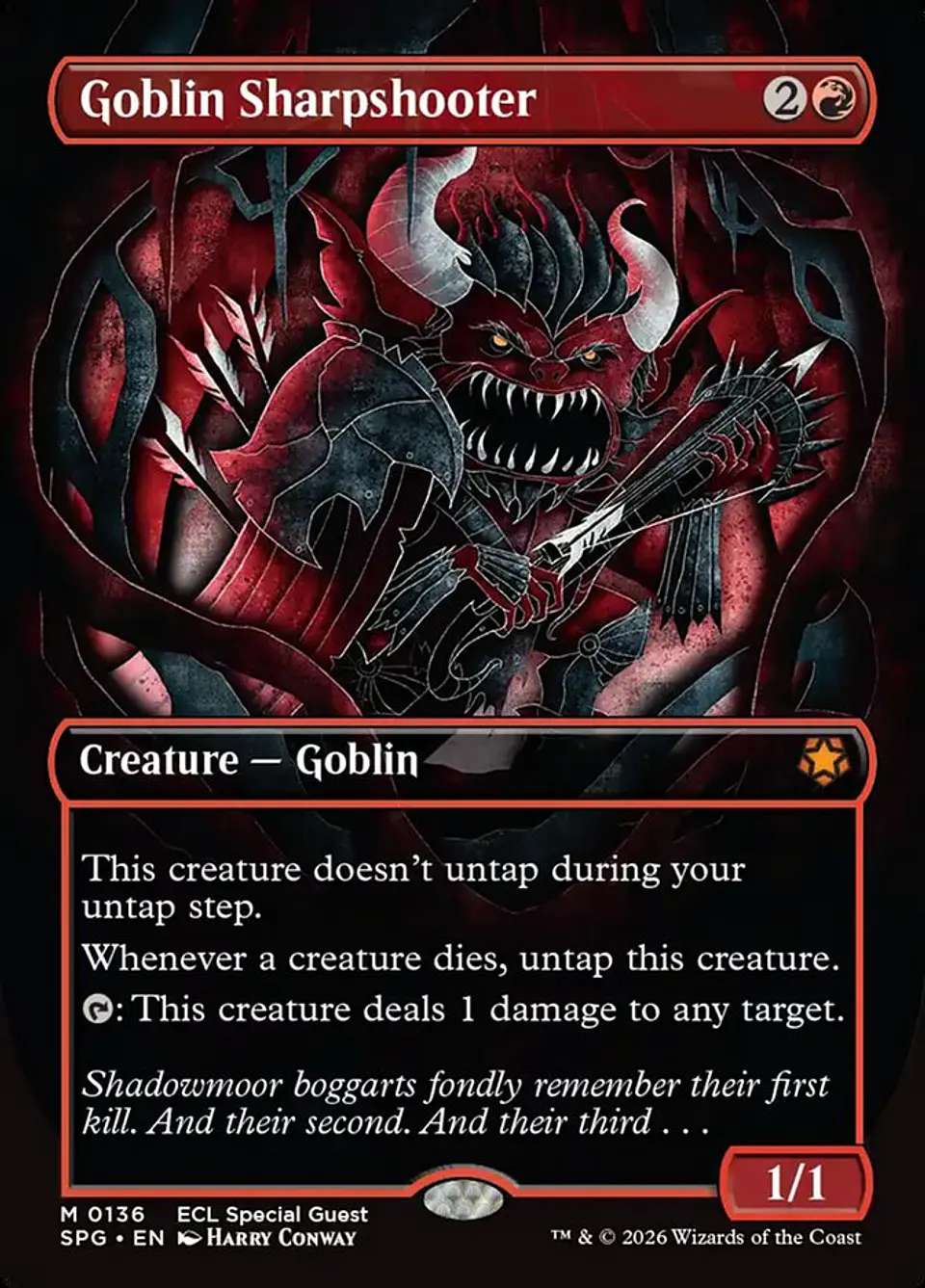 Goblin Sharpshooter (Borderless) 1