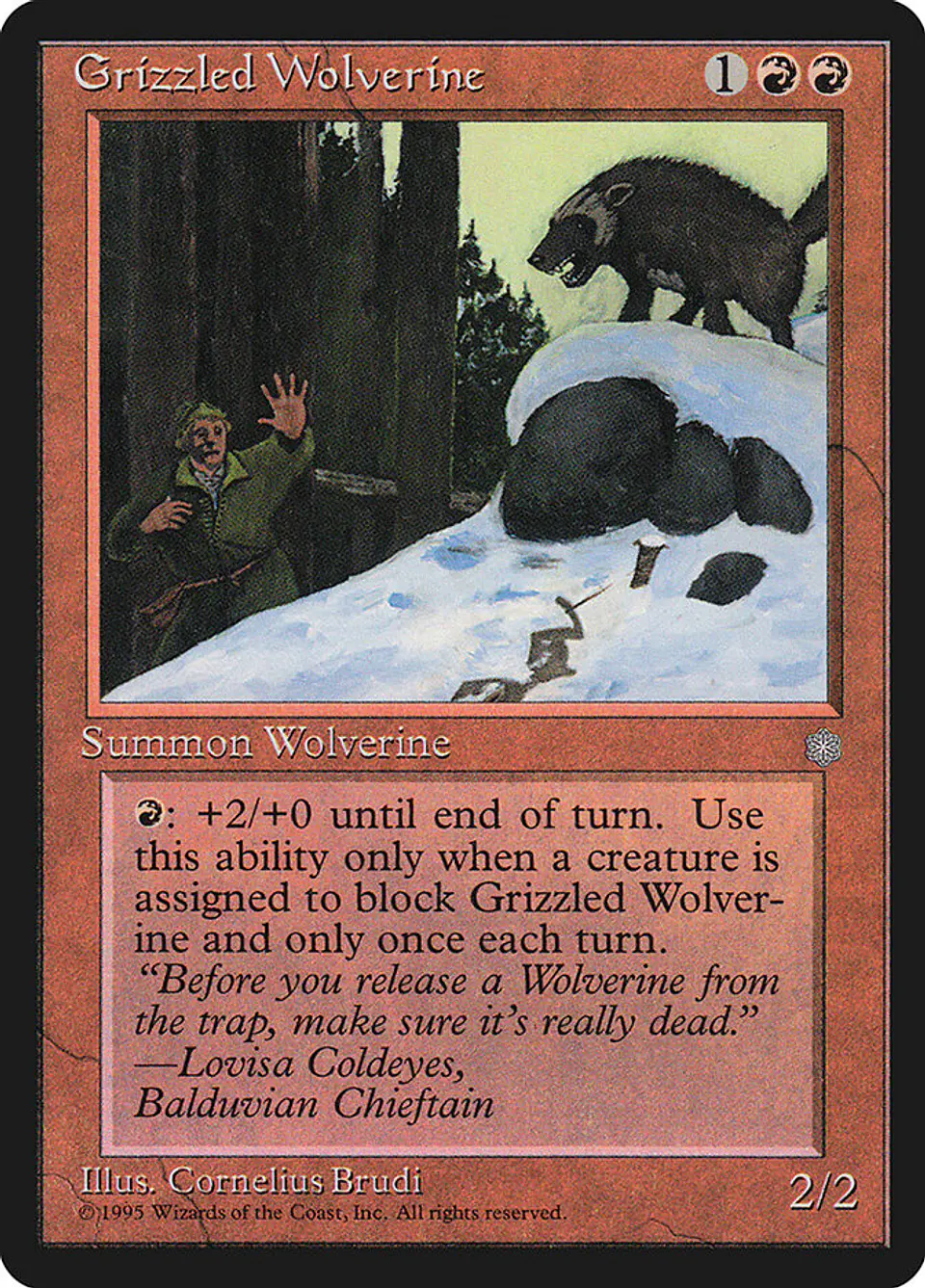 Grizzled Wolverine 1