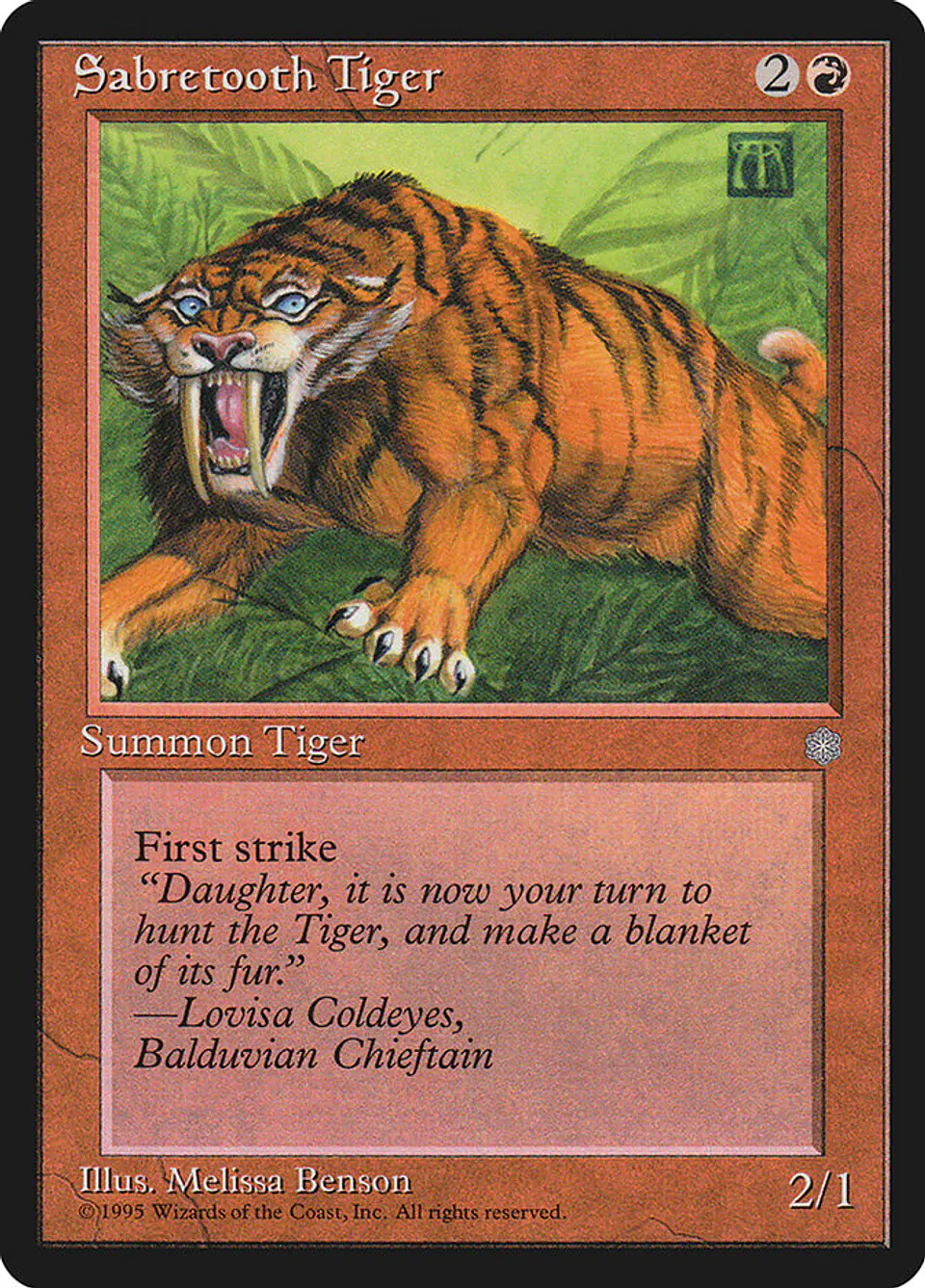 Sabretooth Tiger 1