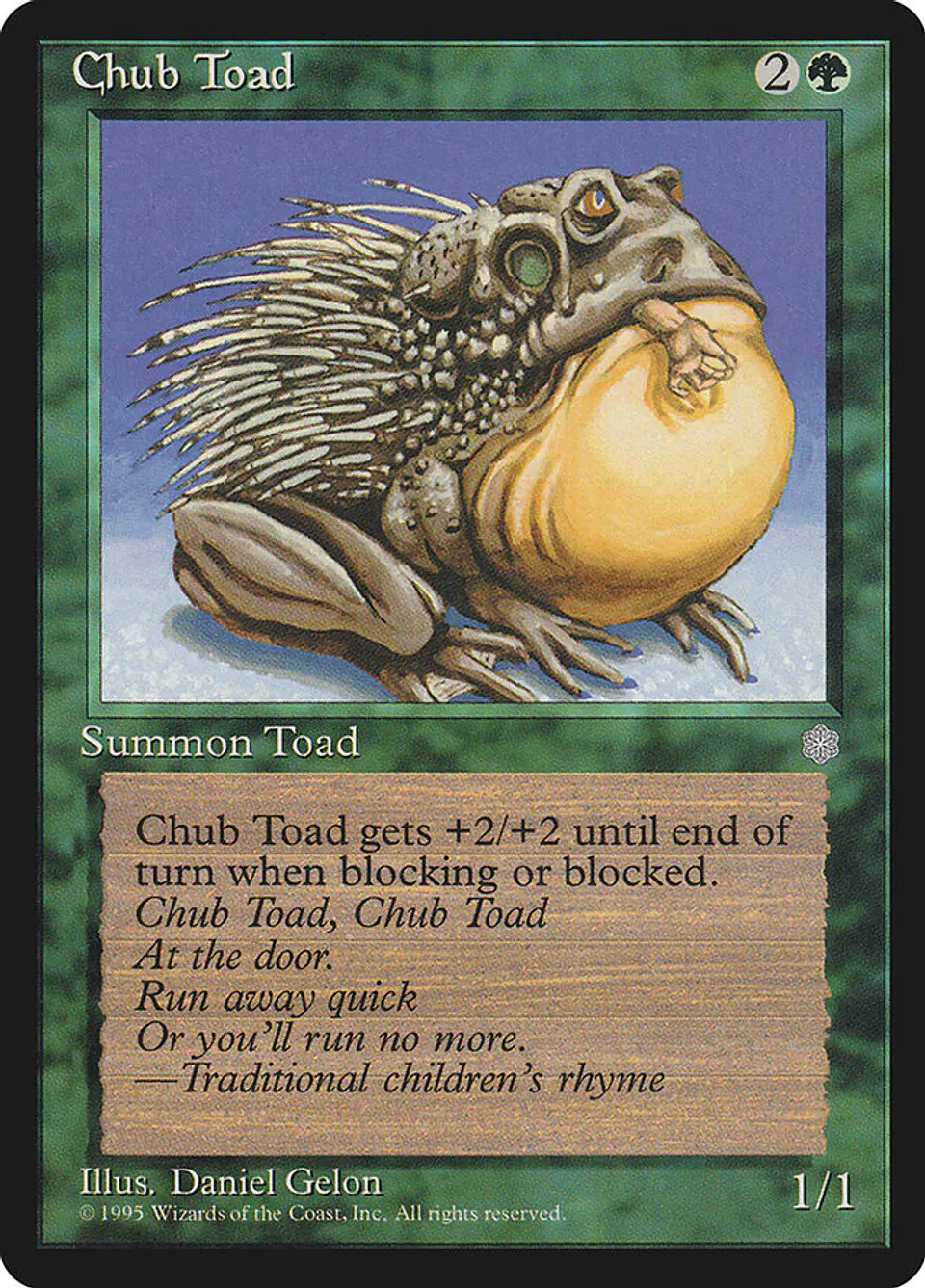 Chub Toad 1