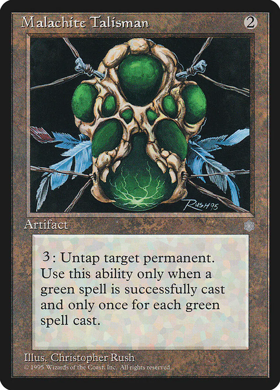 Malachite Talisman 1