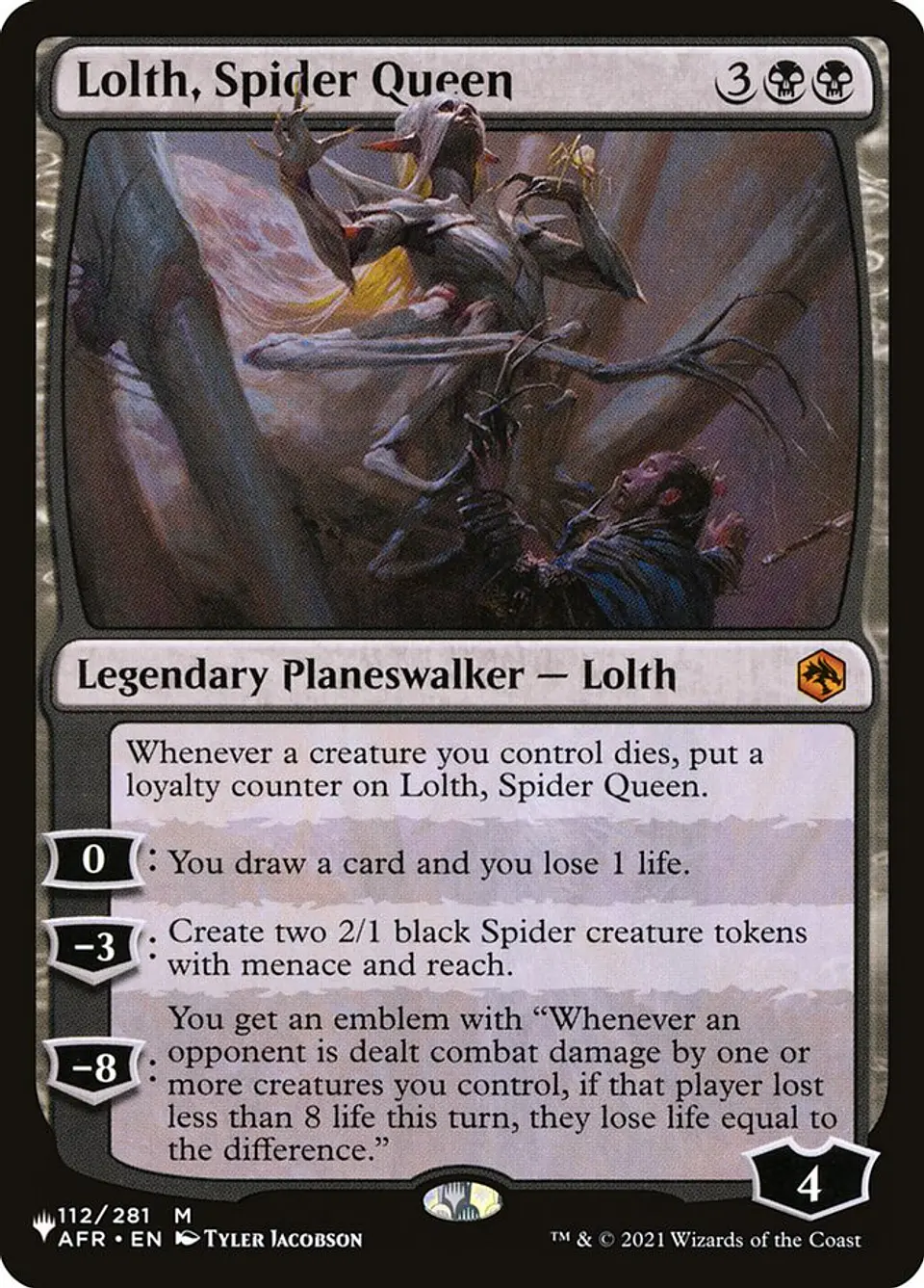 Lolth, Spider Queen (The List) 1