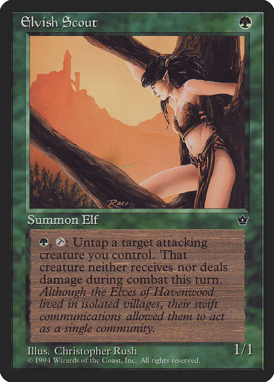 Elvish Scout 1