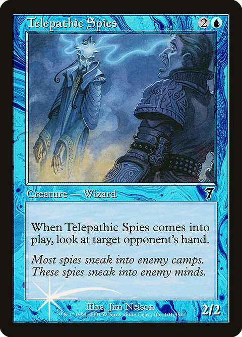 Telepathic Spies (Retro Frame)
