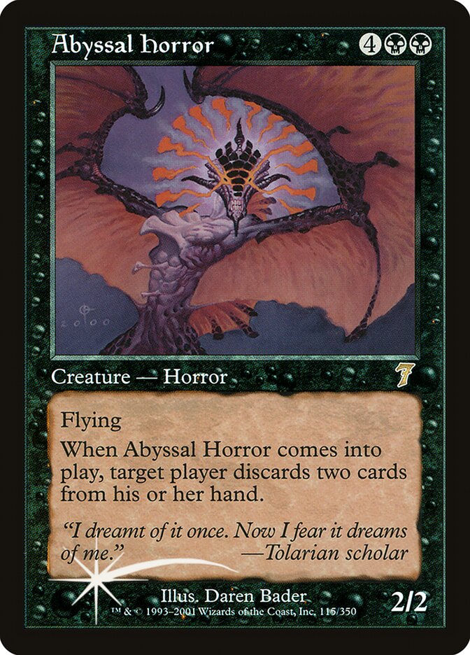 Abyssal Horror (Retro Frame)