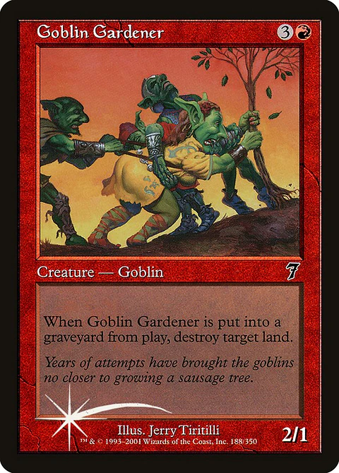 Goblin Gardener (Retro Frame)