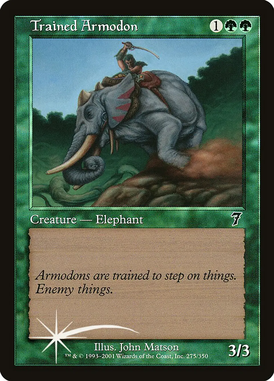 Trained Armodon (Retro Frame) 1